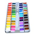 thumbnail image 4 of Juego de Pintura de acuarela Sincero 48 colores alta saturación con Papel y pincel, 4 of 9