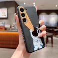 thumbnail image 3 of Compatible with Samsung Galaxy S23 Astronaut Case Women Girls Cute Candy Case Camera Lens Full Protection Soft Silicone Protective Case for Samsung Galaxy S23 6.1 inch (Black a), 3 of 10
