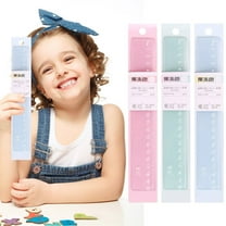 Transparent 20cm Jelly Colored Ruler Creative Acrylic Scale with Grid and Aesthetic Measuring