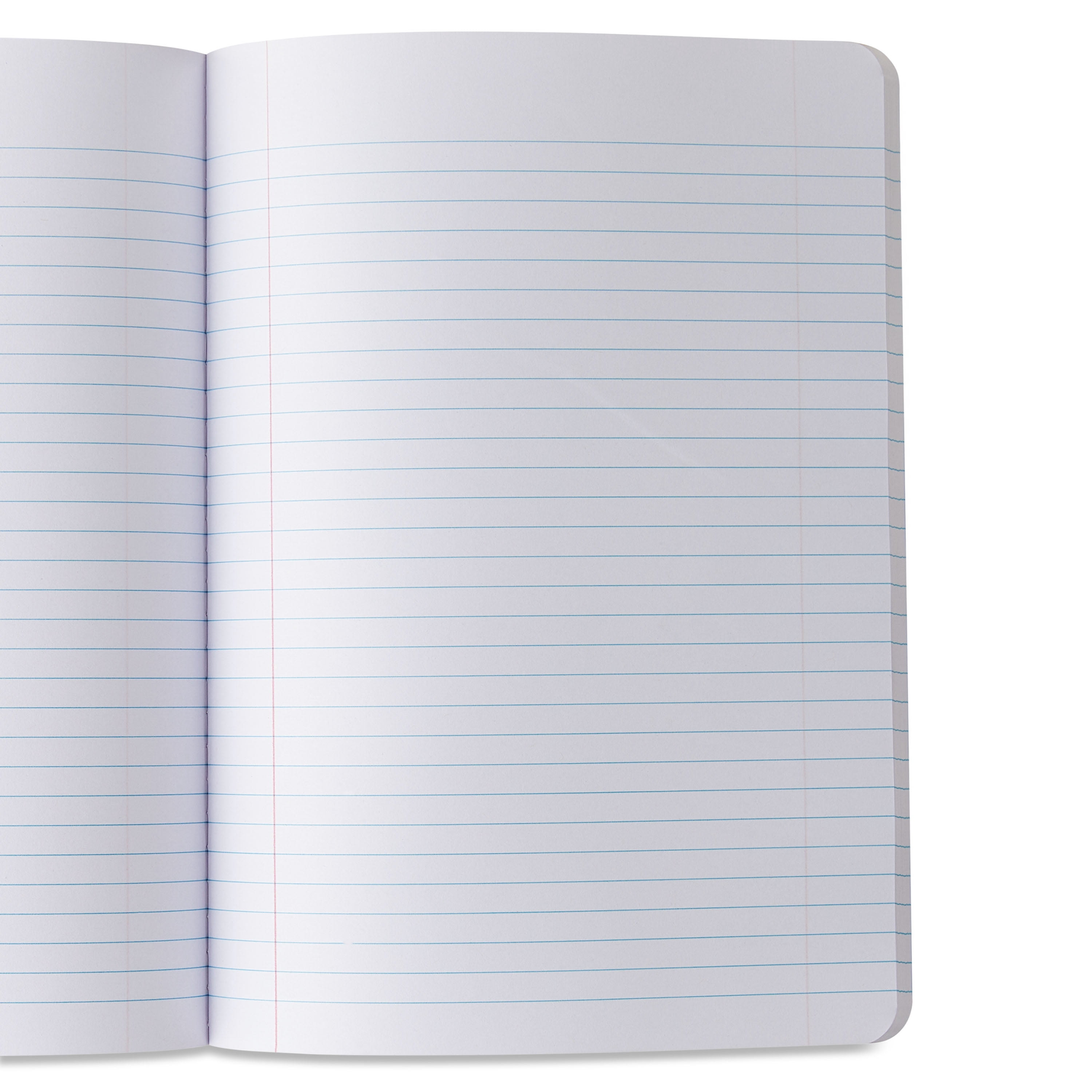 Pen+Gear Composition Book, College Ruled, 7.5"x 9.75", Poly Cover, Blue, 80 Sheets
