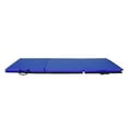 thumbnail image 4 of Zimtown 6'x2'x2"/ 4.5'x2'x1.2" Gymnastics Mat, Tumbling Pad, Folding Exercise Aerobics Yoga Mats, with Hook & Loop Fasteners, for Stretching, Martial Arts, karate, MMA, 4 of 9