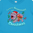 thumbnail image 4 of Inktastic I Wanna Hippopotamus for Christmas Boys or Girls Baby T-Shirt, 4 of 5