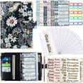 thumbnail image 2 of A6 Money Budget Planner Binder With Zipper Envelopes Cash Envelopes For Budgeting Money Organizer Cash Budget Financial BinderCN He Qiyong unisex, 2 of 2