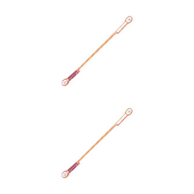 Greeniant Eslinga de escalada, equipo deportivo duradero para exteriores, suministros de emergencia ligeros, cuerdas para escalar árboles para exteriores, Naranja 2piezas Greeniant CBP204258