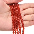 thumbnail image 2 of 10strands Carnelian Beads Strands Grade A Dyed Round 4mm Hole: 1mm 45pcs/strand 7.5 inch, 2 of 6