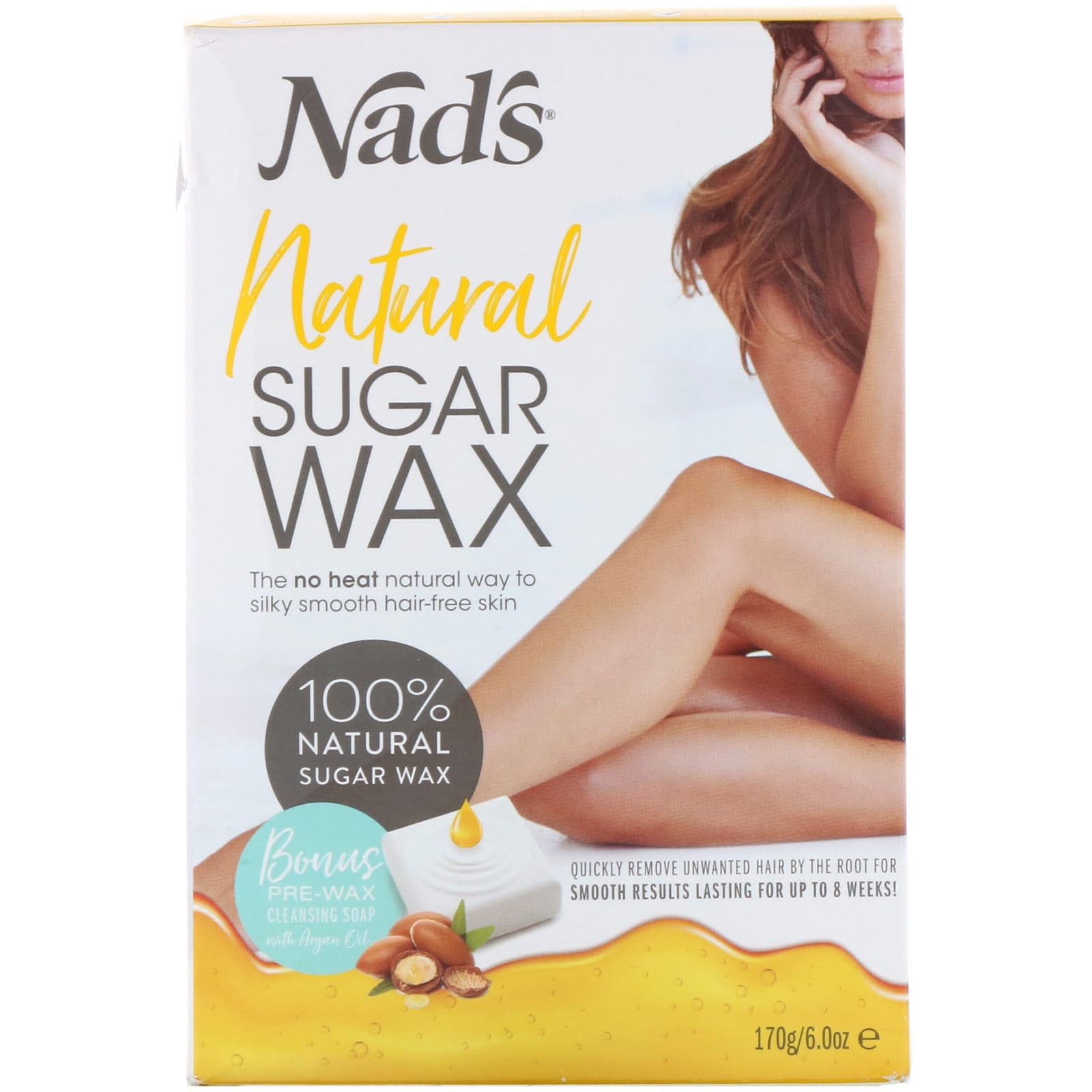 Nad's, Natural Sugar Wax, 6 oz (170 g) | Walmart Canada