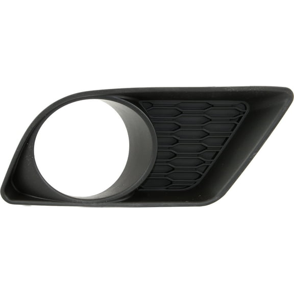 Fog Light Trim Compatible with 2011-2014 Dodge Charger Front, Right Passenger Textured Black