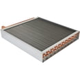 thumbnail image 5 of 20" x 20" Water to Air Heat Exchanger with 1" Copper Ports Perfectly with Outdoor Furnace Ideal for Residential HVAC System, 5 of 7