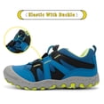 thumbnail image 3 of Zapatos de senderismo Mishansha, zapatillas bajas para niños, color azul claro, 3 of 7