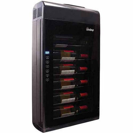 Epicureanist 6 Bottle Wall Mounted Thermoelectric Wine Cooler Black Epicureanist 6 Bottle Wall Mounted Thermoelectric Wine Cooler Black
