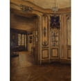 thumbnail image 2 of Berthe Cain 19x24 Black Ornate Framed Double Matted Museum Art Print Titled: A Salon at the Carnavalet Museum (1920), 2 of 5