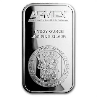 1 oz Silver Bar - Sharps Pixley & Co LTD - Walmart.com