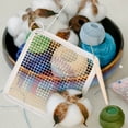thumbnail image 3 of Shisuyan 1 set of Embroidery Coaster Hand-made Coaster Decor Needlework DIY Cup Mat Tools, 3 of 8
