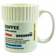 thumbnail image 1 of Taza de cerámica en forma de Pastillero Para Café Chocolate Etiqueta con Receta de Farmacia HappyWare Pastillero Coffe, 1 of 4