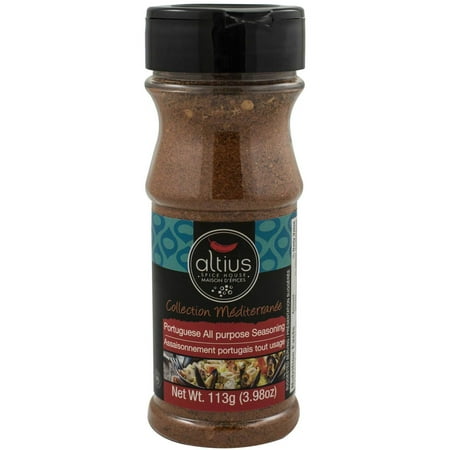 Altius  Portuguese All Purpose Seasoning With Natural Flavor, Herbs and Spices, for Meat, Fish, and Vegetables 3.98 oz x