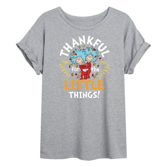 Dr. Seuss - Thanksgiving Is A Family Thing - Women's Oversized T-Shirt