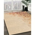 thumbnail image 3 of Ahgly Company Machine Washable Indoor Square Transitional Orange Area Rugs, 6' Square, 3 of 7
