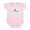 Petal Pink, variant on CafePress - Lovebug Infant Bodysuit - Baby Light Bodysuit, Size Newborn - 24 Months