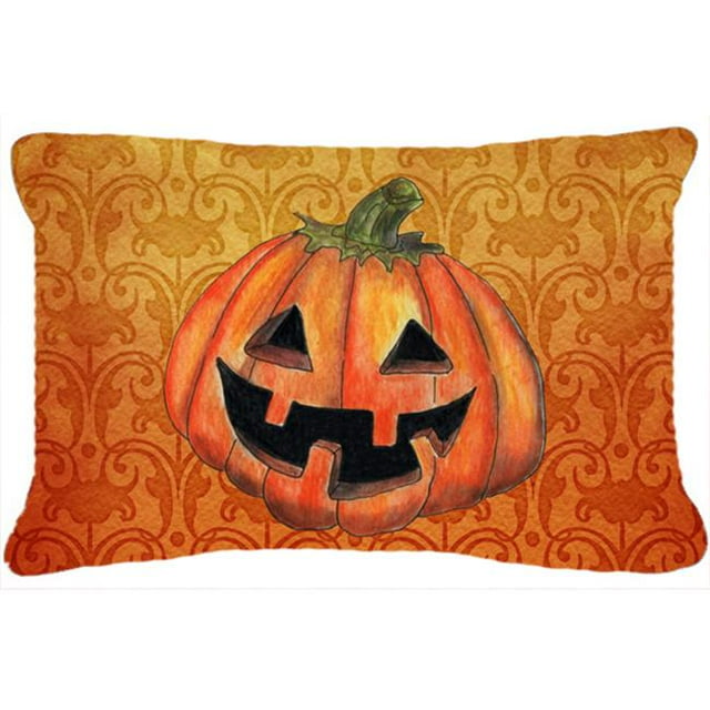 Oreiller Décoratif en Tissu d'Intérieur et d'Extérieur Octobre Citrouille