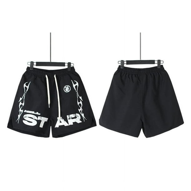 2024 trendy hellstar Hell star wash high quality casual shorts for