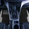 thumbnail image 5 of FH Group Color-Block Carpet Liners Non-Slip Car Floor Mats with Faux Leather Accents - Full Set, 5 of 7