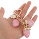 thumbnail image 5 of IDEANATEGRATE Llavero Rosa Con Colgante De Fresa Y Para Y Accesorio Casual, 5 of 8