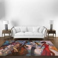 thumbnail image 3 of Ethnic Rugs, Bedroom Rug, Bath Rug, African Rugs, Non Slip Rug, Corridor Rug, Rugs, Jazz Musicians Rug, Thick Rug, Housewarming Gift Rugs, 2.6'x5' - 80x150 cm, 3 of 8