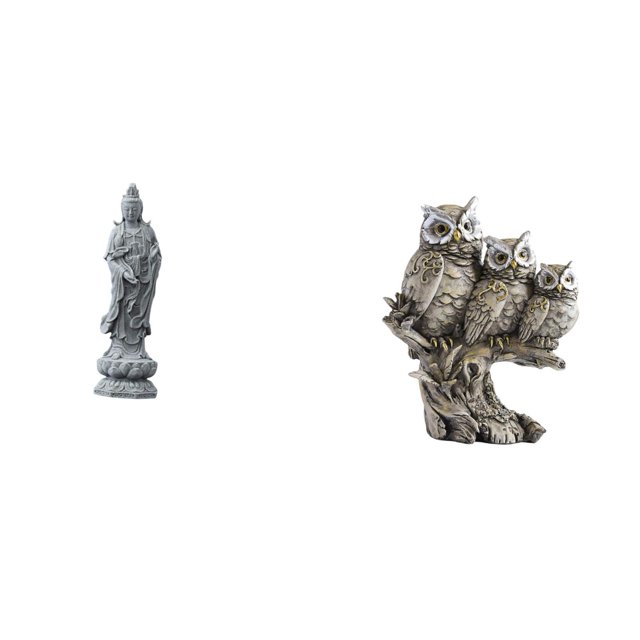 Estatua de Guan Yin,Estatua de Guan Yin para decoración del hogar.,Figuras de búho,Figuras de búho,animales artificiales,artesanías,decoración del hogar,Figura en miniatura de búho