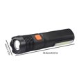thumbnail image 3 of Jioakfa Electronics Gift Clearance 60% Flashlight Usb Rechargeable Portable Dry Battery Flashlight Outdoor-Bright Multi-Function Emergency Lights Black Size, 3 of 9