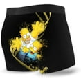 thumbnail image 2 of Simpsons Men's Boxer Shorts Soft Stretch Boxer Shorts Comfort Soft Stretch Underwear Trunks with Bulge Pouch for Men Boys, 2 of 4