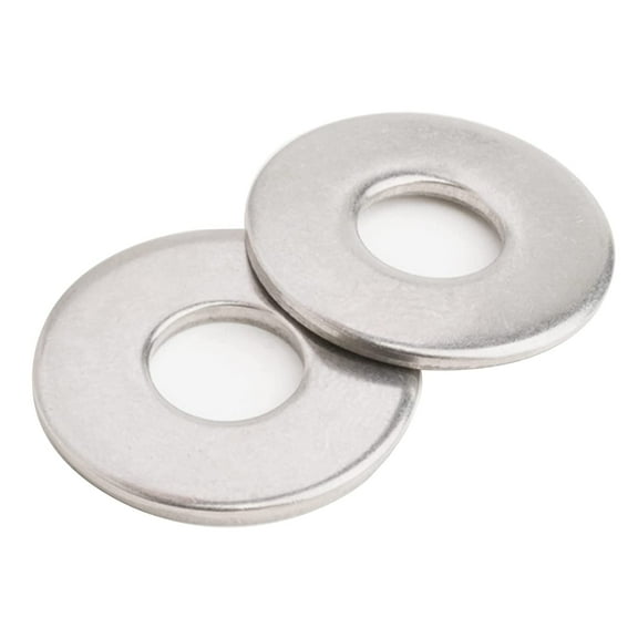 3/8" x 0.812"OD Flat Washer, 18-8 (304) Stainless Steel Washers Flat, 50PCS