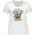 thumbnail image 3 of Inktastic Our 1st Mother's Day Together Cute Mom and Baby Sloth Women's Plus Size T-Shirt, 3 of 5