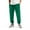 Green #2, variant on Zimjoy Mens Cargo Sweatpants Elastic Waist Plus Size Taper Leg Mens Sweatpants Drawstring Workout Men's Pants Baggy Lightweight Mens Clothing with 5-Pockets, Dark Gray L