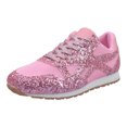 thumbnail image 4 of Mesh Sneakers for Women Glitter Sequin Trendy Tennis Shoes Lace up Nonslip Casual Trainers Walking Shoes Thick Sole Athletic Shoes Pink Size 8, 4 of 4