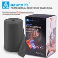 thumbnail image 2 of Banda de Resistencia A AZURELIFE Rollo 8 Yardas TPE Sin Latex Tension Extra Fuerte, 2 of 5