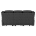 thumbnail image 5 of Lexicon Madrona Hill Traditional Microfiber Double Reclining Sofa in Gray, 5 of 8