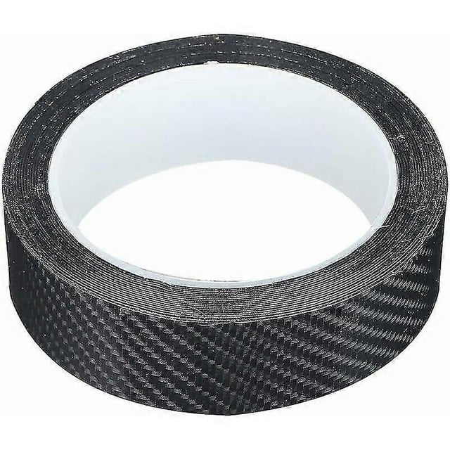 5M/16.4 Feet Black Car Door Edge Film Anti-Scratch Sticker For Door Edge, Door Bumper, Protection Tape, Carbon Fiber Strip Sticker