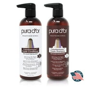 PURA DOR ColorHarmony Purple Shampoo & Conditioner 16 Fl Oz X 2