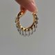 thumbnail image 5 of Fashionable Hoop Earrings Adjustable Hook Ear Pendants for Stylish Evening Wear Exaggerated Tassels Ear Pendants, 5 of 5