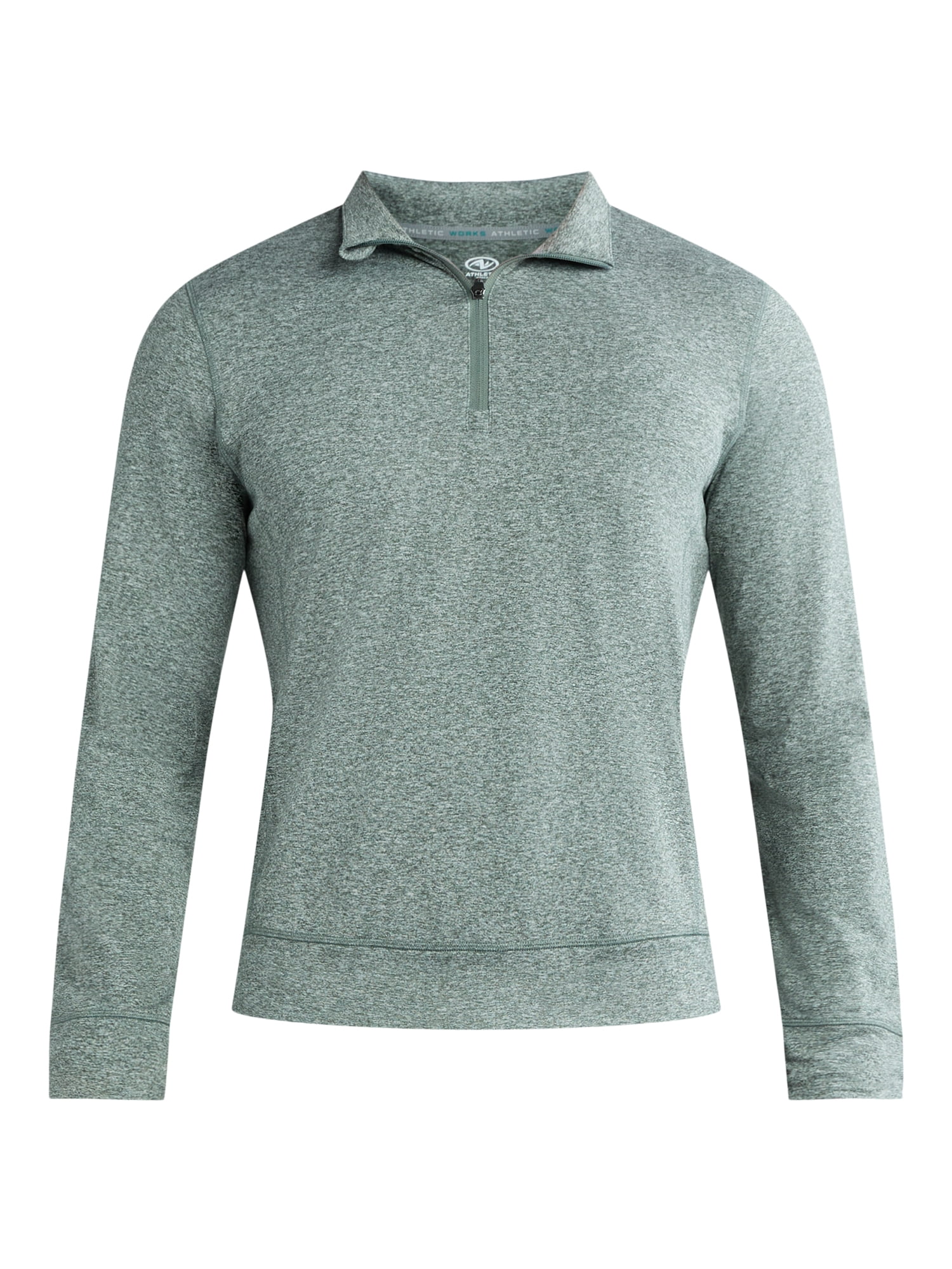 Athletic Works Men's and Big Men's ButterCore Quarter-Zip Pullover, Sizes S-3XL