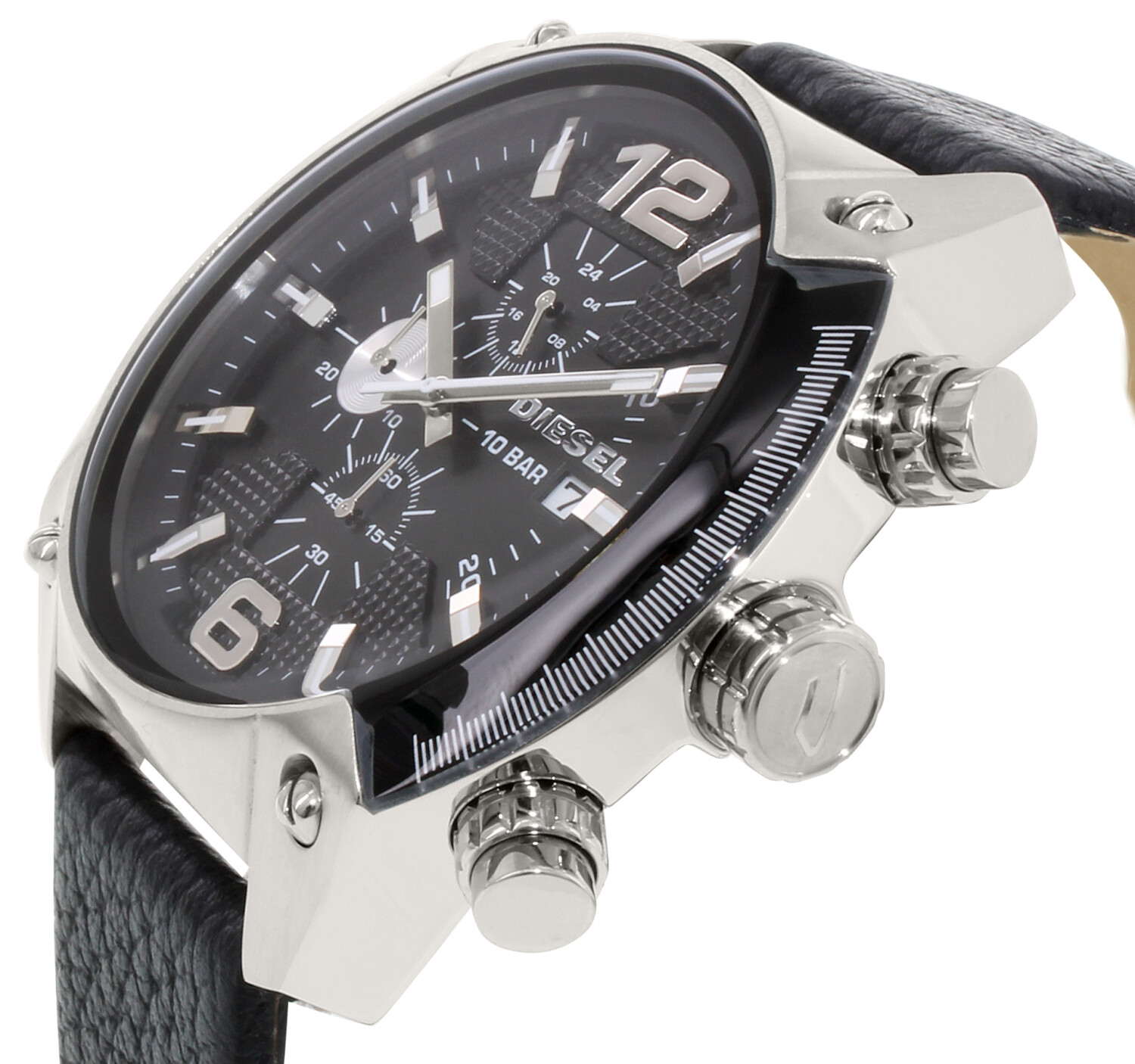 Diesel Men's Overflow Black Dial Watch - DZ4341 - image 2 of 3