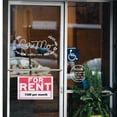 thumbnail image 2 of MOVTOTOP For Rent Sign Sticker Made of Durable Paper Perfect for Decor Use Red Color No Residue When Removed 1 Sheet, 2 of 8