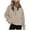 A-Khaki1119, variant on Women's Half Zip Sweatshirts Raglan Sleeve Pullover Comfy Casual Daily Top