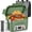 Green, variant on Teetheory Cordless Heated Lunch Box, 5.5-Cup Battery-Powered Food Warmer with Scheduled Heating, Removable Divider, Utensils and Insulated Bag