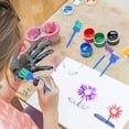 thumbnail image 2 of 30Pcs Kids DIY Graffiti Drawing Tool Set Sponge Stamps Kids Art Graffiti Supply, 2 of 4