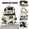 thumbnail image 3 of FORMRS Mini Backpack Purse for Women Travel Daypack Casual Shoulder Bag, Simple Clouds, 3 of 7