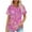 Hot Pink, variant on Womens Workout Tops Long Sleeve Plus Size Blouses for Women V Neck Plus Size Shirts for Women 4X