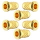 thumbnail image 2 of Guitar Bridge Buckle Guitar String Mounting Ferrules Electroplated Surface 0.7x0.6cm 6Pcs, 2 of 5