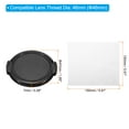 thumbnail image 2 of Uxcell 46mm Lens Cap, 3 Pack Sides Pinch Snap Camera Lens Cover for Front Lens, 2 of 6