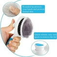 thumbnail image 4 of PEACNNG Cat Brush, Self Cleaning Slicker Automatic Hair Removal Comb Brushes for Shedding and Grooming Removes Loose Undercoat, Mats and Tangled Hair Grooming Comb for Cats, 4 of 5